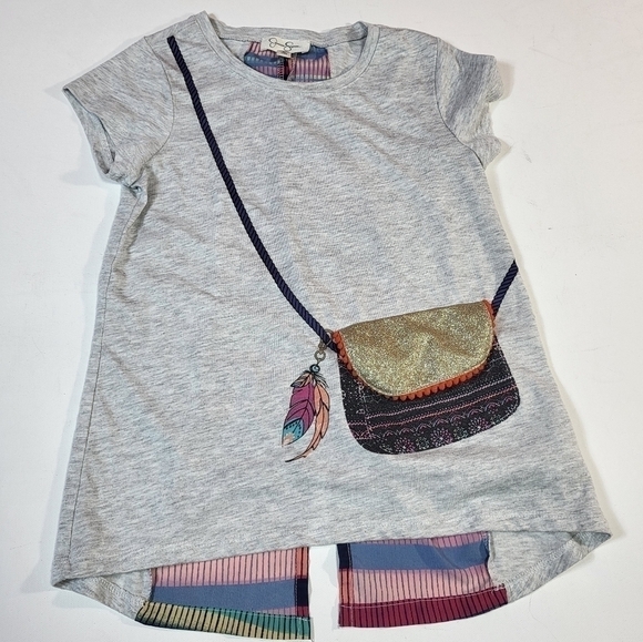 Jessica Simpson Girls Purse Shirt - Picture 1 of 10